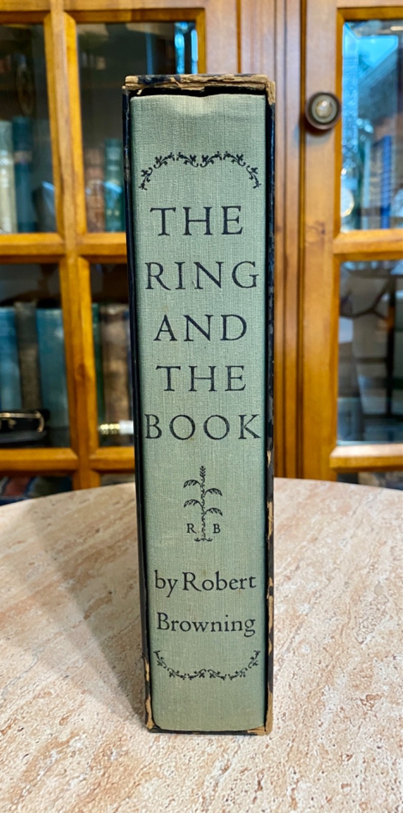 THE RING AND THE BOOK by ROBERT BROWNING 1949 HB ILLUS BOOK IN CASE