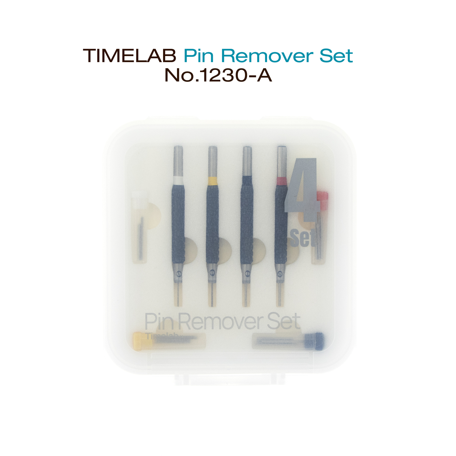 Timelab Watch Band Strap Link 4-PC Pin Remover Set Mini Clamp Vice Vise  