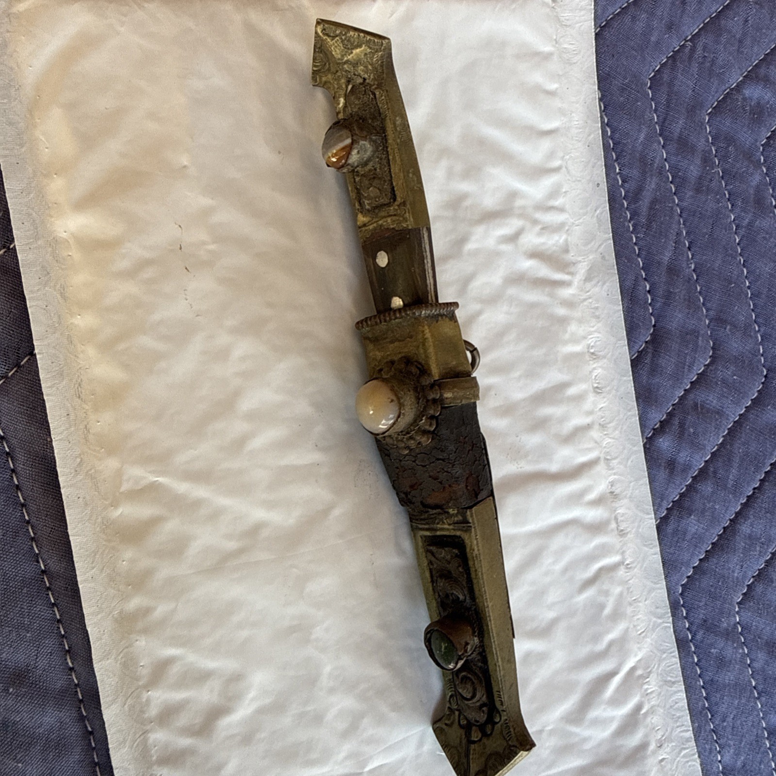 VTG ANTIQUE RARE Cultural TIBETAN BHUTAN Metal KNIFE DAGGER Lothi Tribal VTG ANTIQUE RARE Cultural TIBETAN BHUTAN Metal KNIFE DAGGER Lothi Tribal