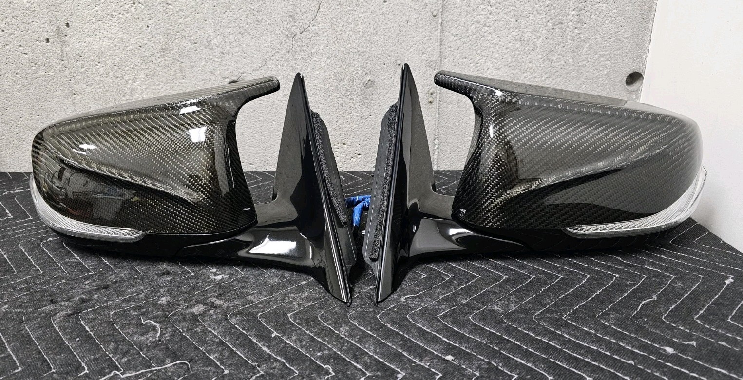 2014-22 Infiniti Q50/Q50s Genuine Left & Right Mirror Pair
