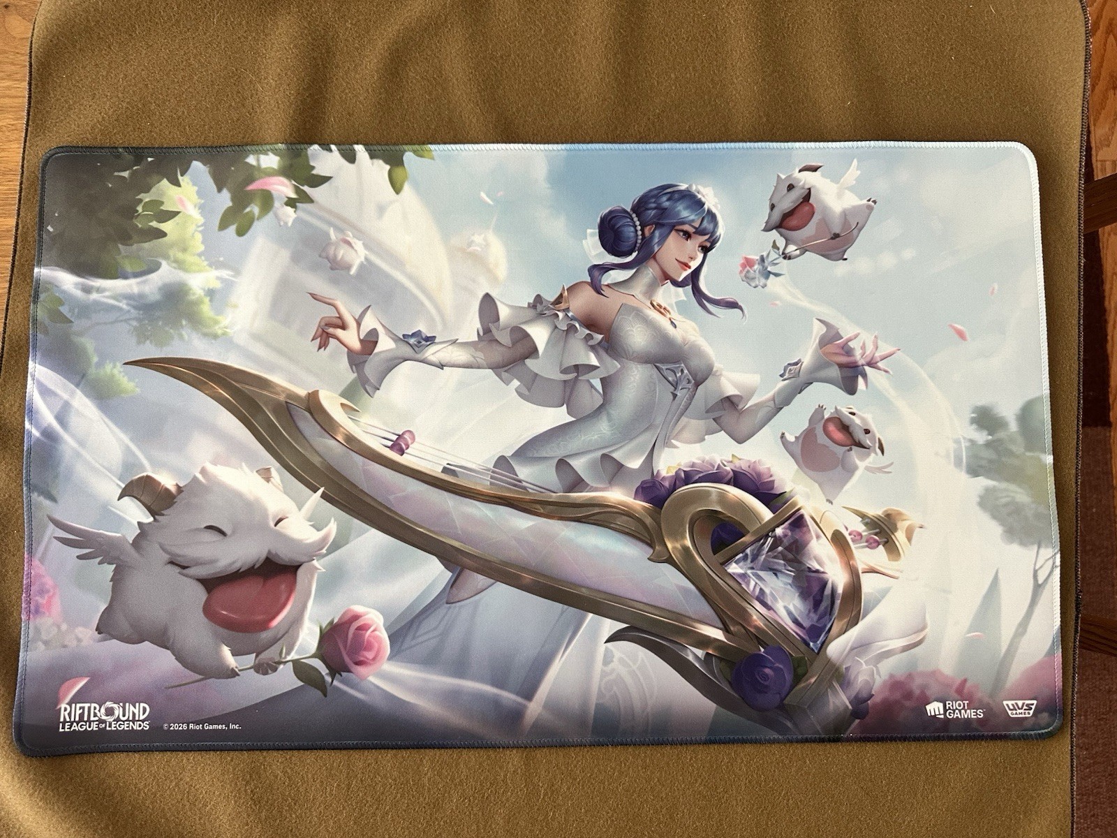 Riftbound Regional Qualifier Crystal Rose Sona Playmat Los Angeles 2026 Riftbound Regional Qualifier Crystal Rose Sona Playmat Los Angeles 2026