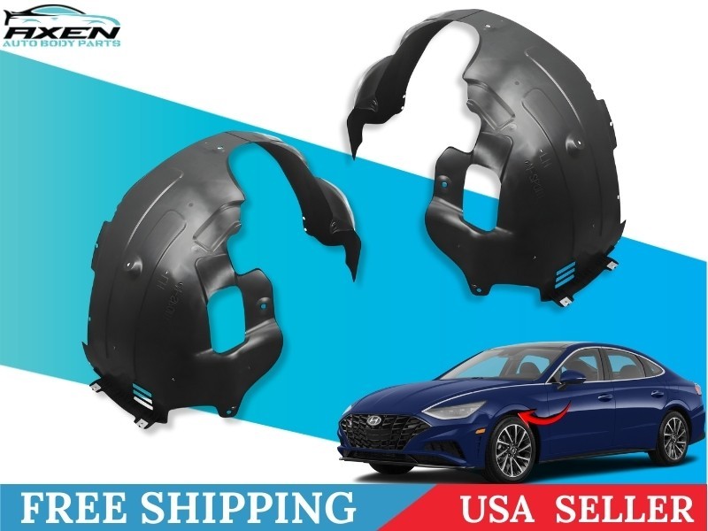 For Hyundai Sonata 2020-2022 Left & Right Front Side Pair Inner Fender Liner For Hyundai Sonata 2020-2022 Left & Right Front Side Pair Inner Fender Liner
