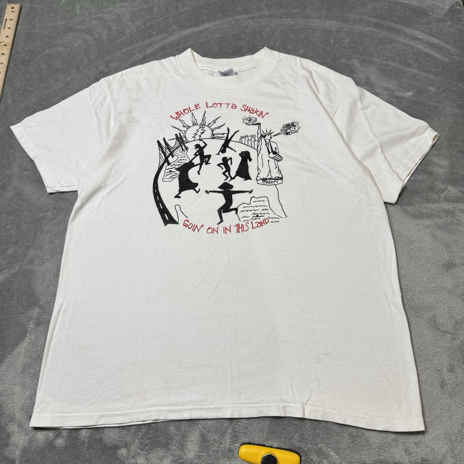VTG 1993 90s Grateful Dead West Coast Tour Mens Size L VERY RARE
