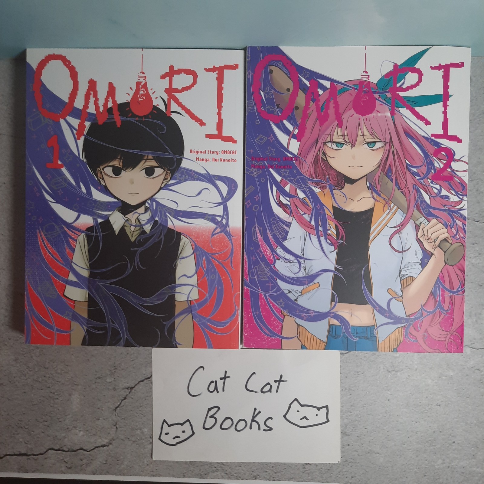 📚Omori Vol. 1-2 by OMOCAT Official English Manga Bundle Kodansha