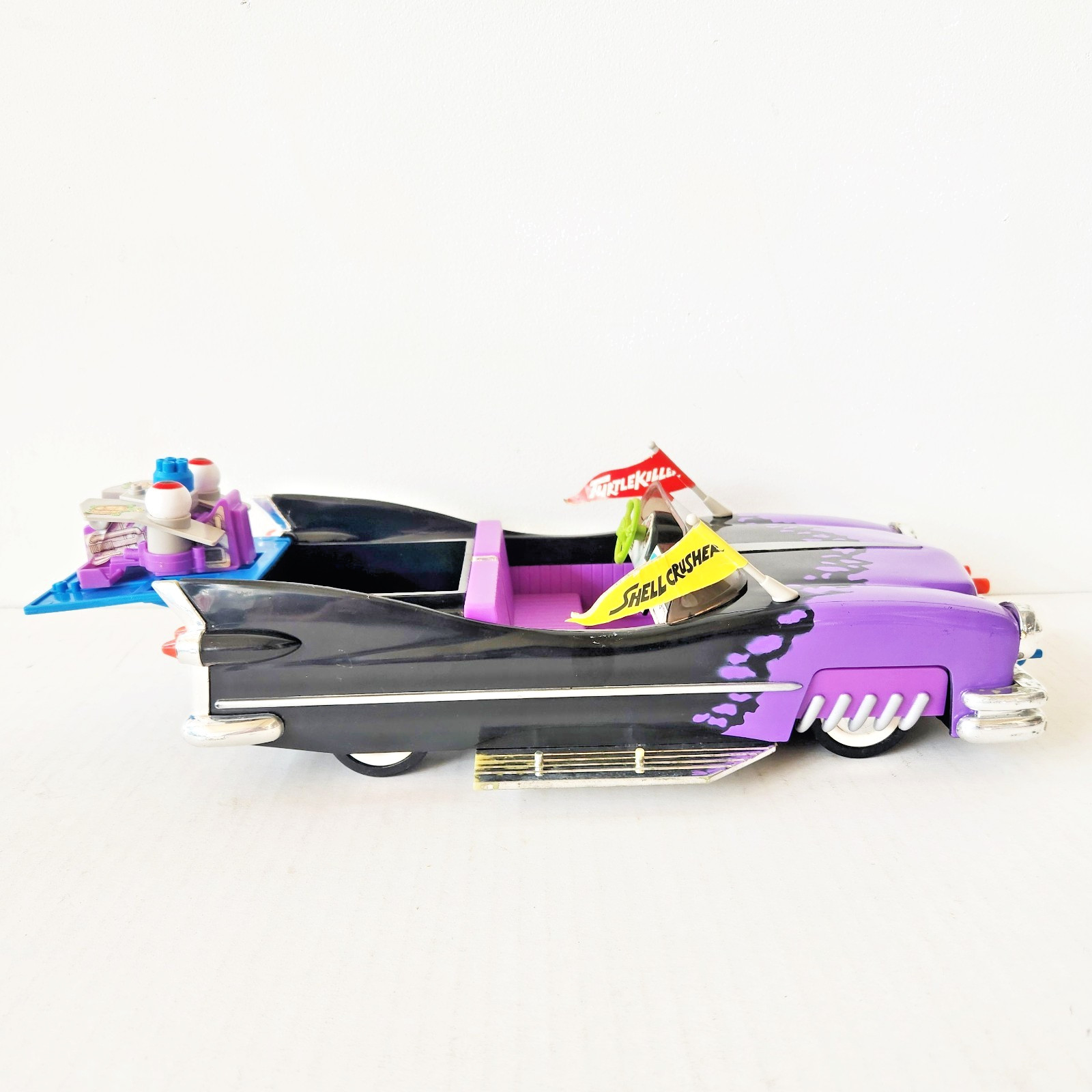 Vintage 1989 Playmates TMNT Foot Cruiser COMPLETE Original Decals Ninja Turtles