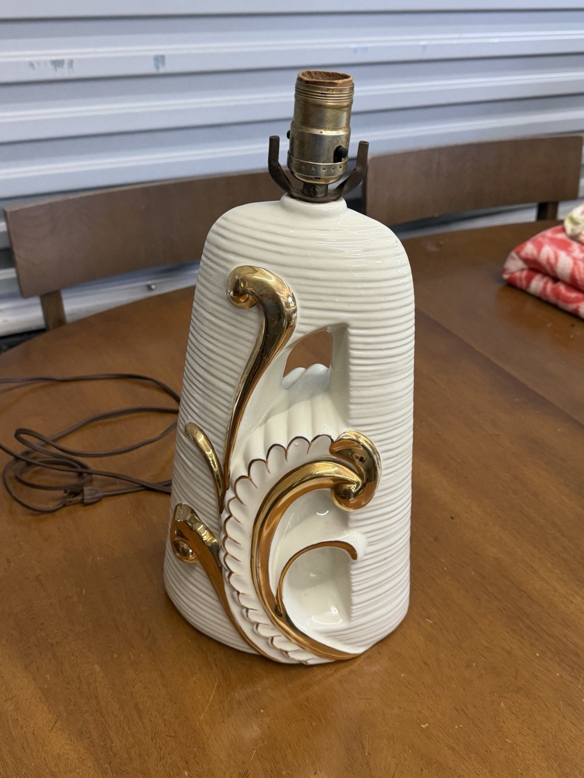 Rare vintage mid-century modern ceramic table lamp MCM Rare vintage mid-century modern ceramic table lamp MCM