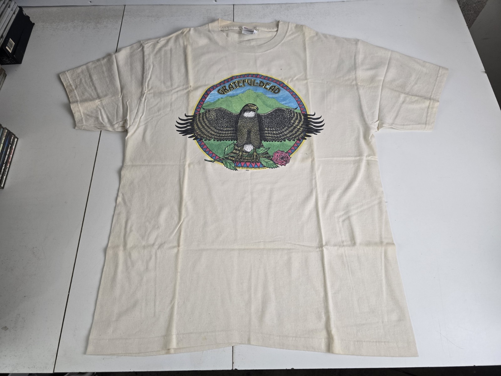 Vintage 1984 Grateful Dead Grateful Dead Lundquist Eagle Rose Mountain T Shirt Vintage 1984 Grateful Dead Grateful Dead Lundquist Eagle Rose Mountain T Shirt