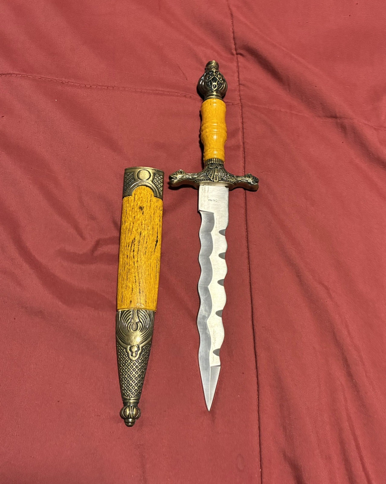 Very Rare Charmed Replica Athame w/ Sheath Very Rare Charmed Replica Athame w/ Sheath