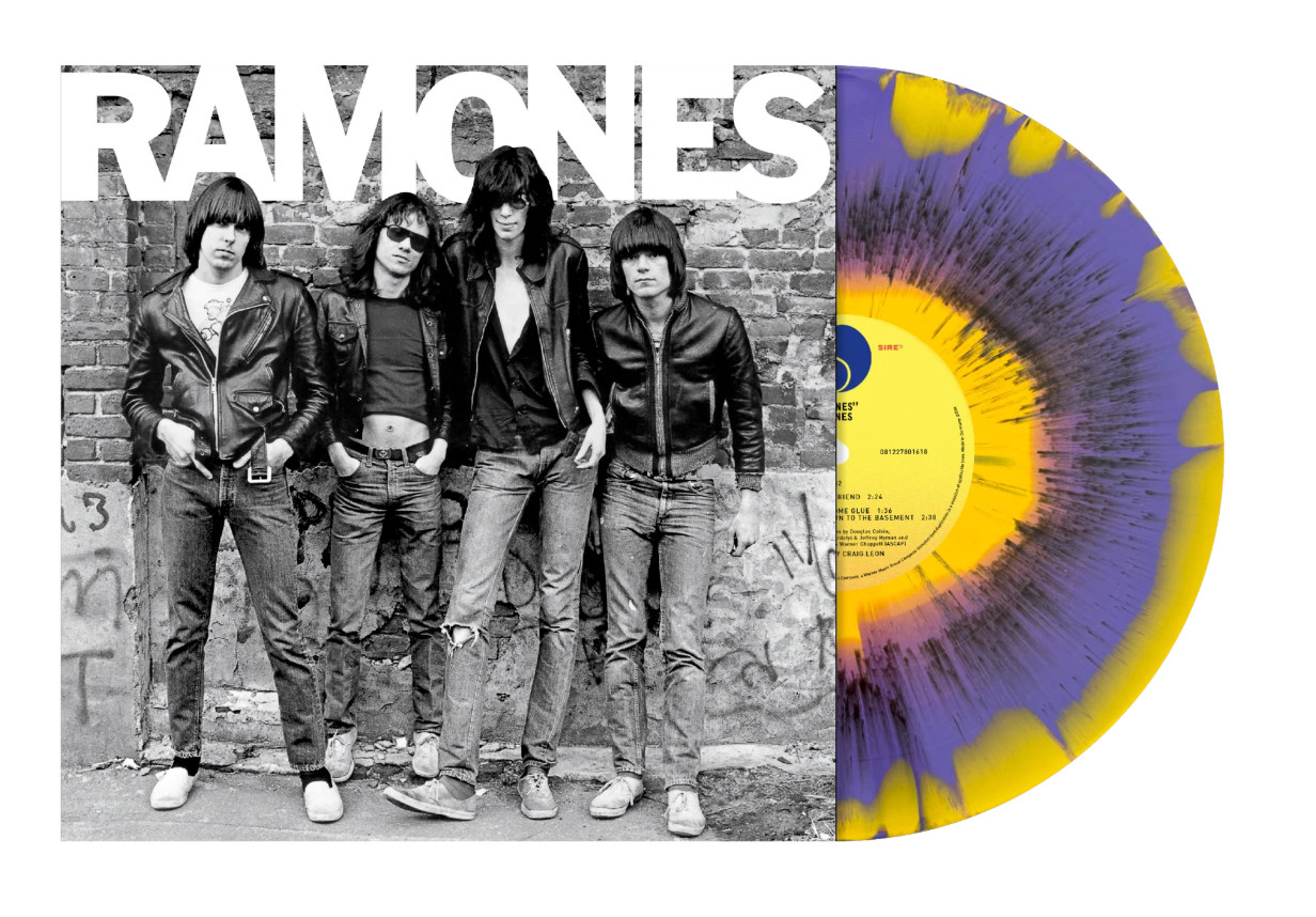 Ramones Self-Titled LP Hand Numbered /2000 Limited Color Splatter Vinyl SOLD OUT