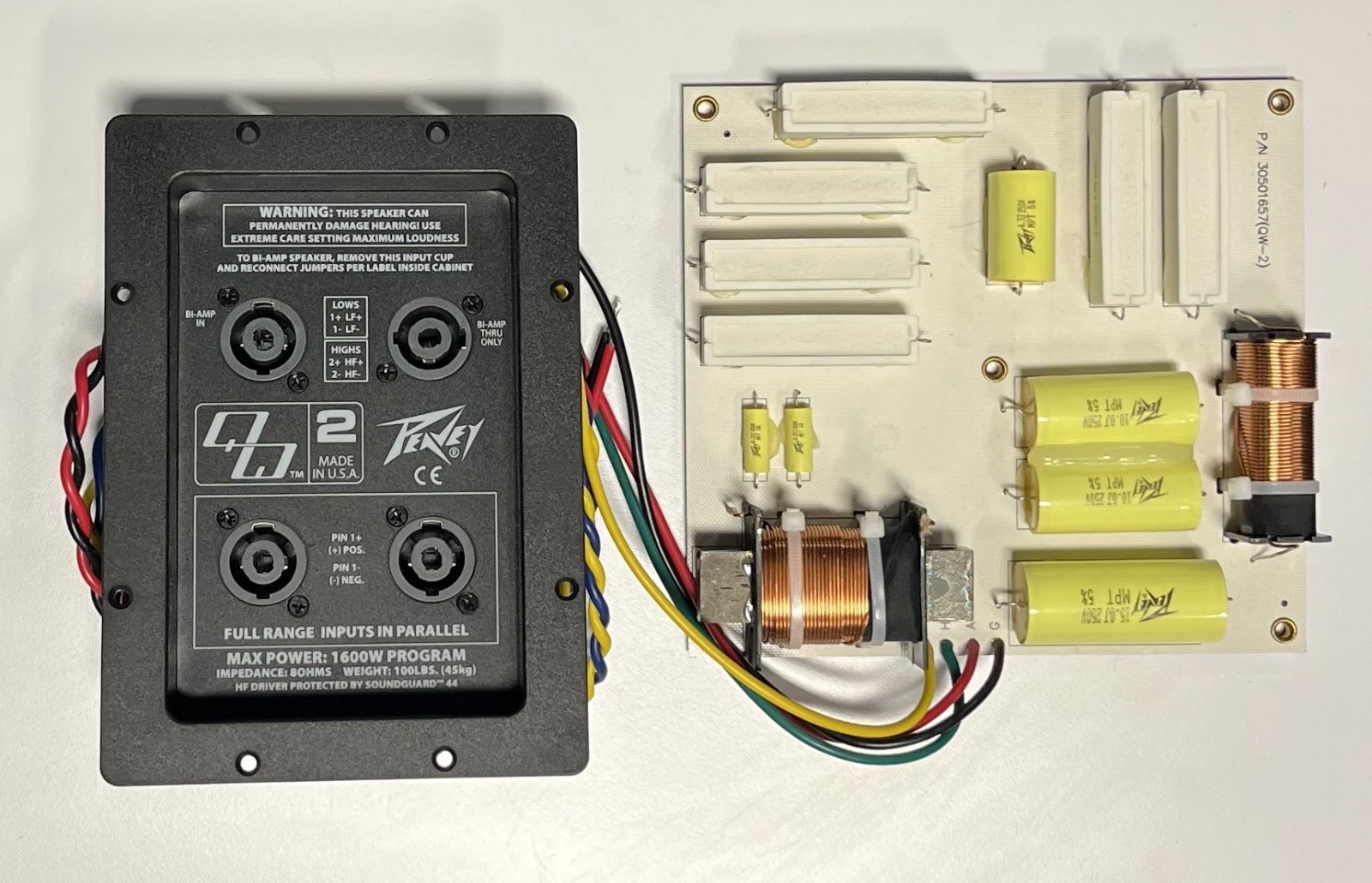 Peavey CROSSOVER, QW 2 w/HEADER BIAMP - Replacement fo Qwave 2, QW 2, & QW 2F Peavey CROSSOVER, QW 2 w/HEADER BIAMP - Replacement fo Qwave 2, QW 2, & QW 2F