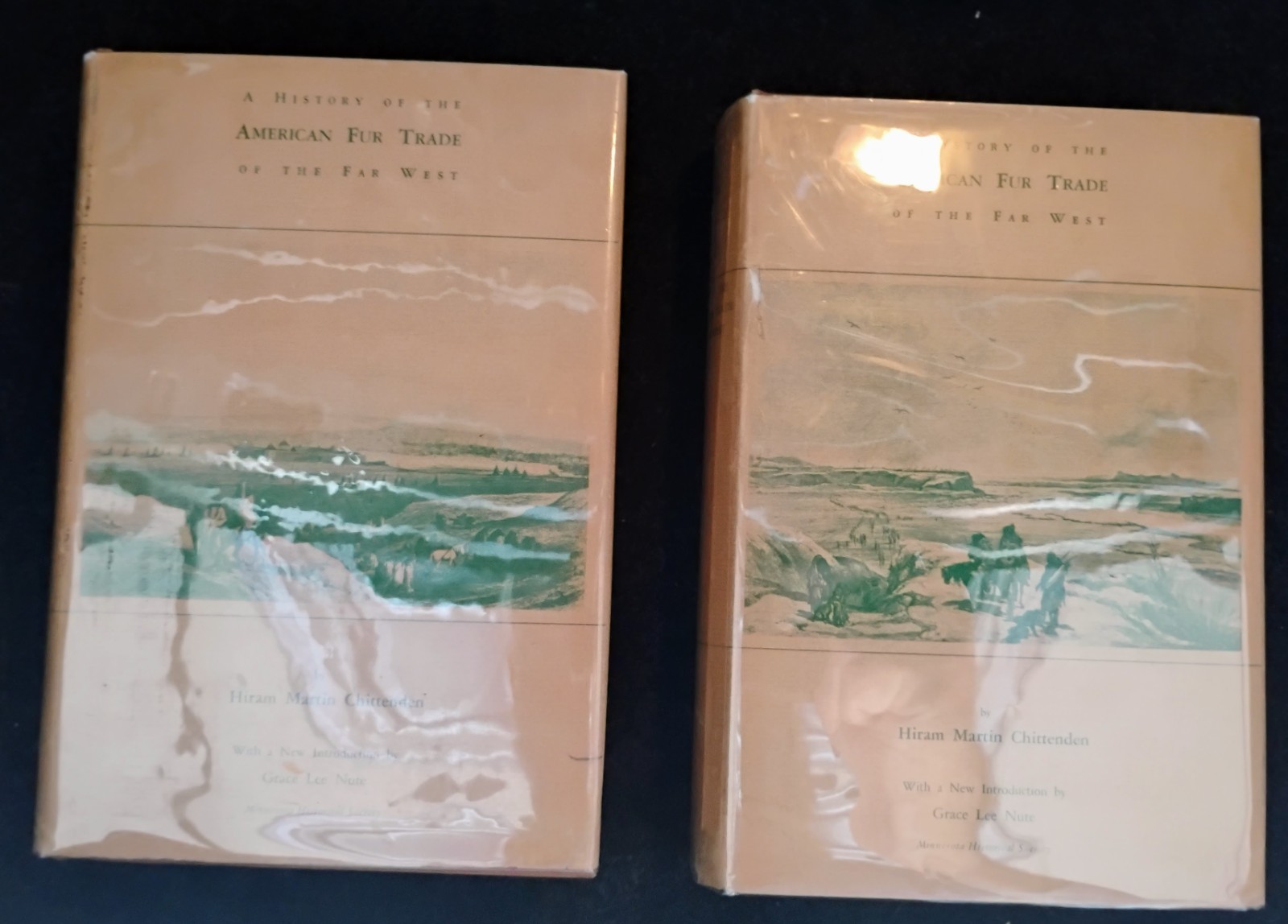 American Fur Trade of the Far West H. Chittenden 1954 2 Vol Set HC DJ Academic