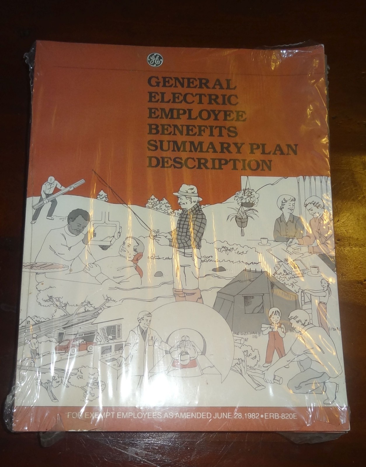 Vintage 1982 General Electric Employee Benefits Summary Plan Description Booklet Vintage 1982 General Electric Employee Benefits Summary Plan Description Booklet