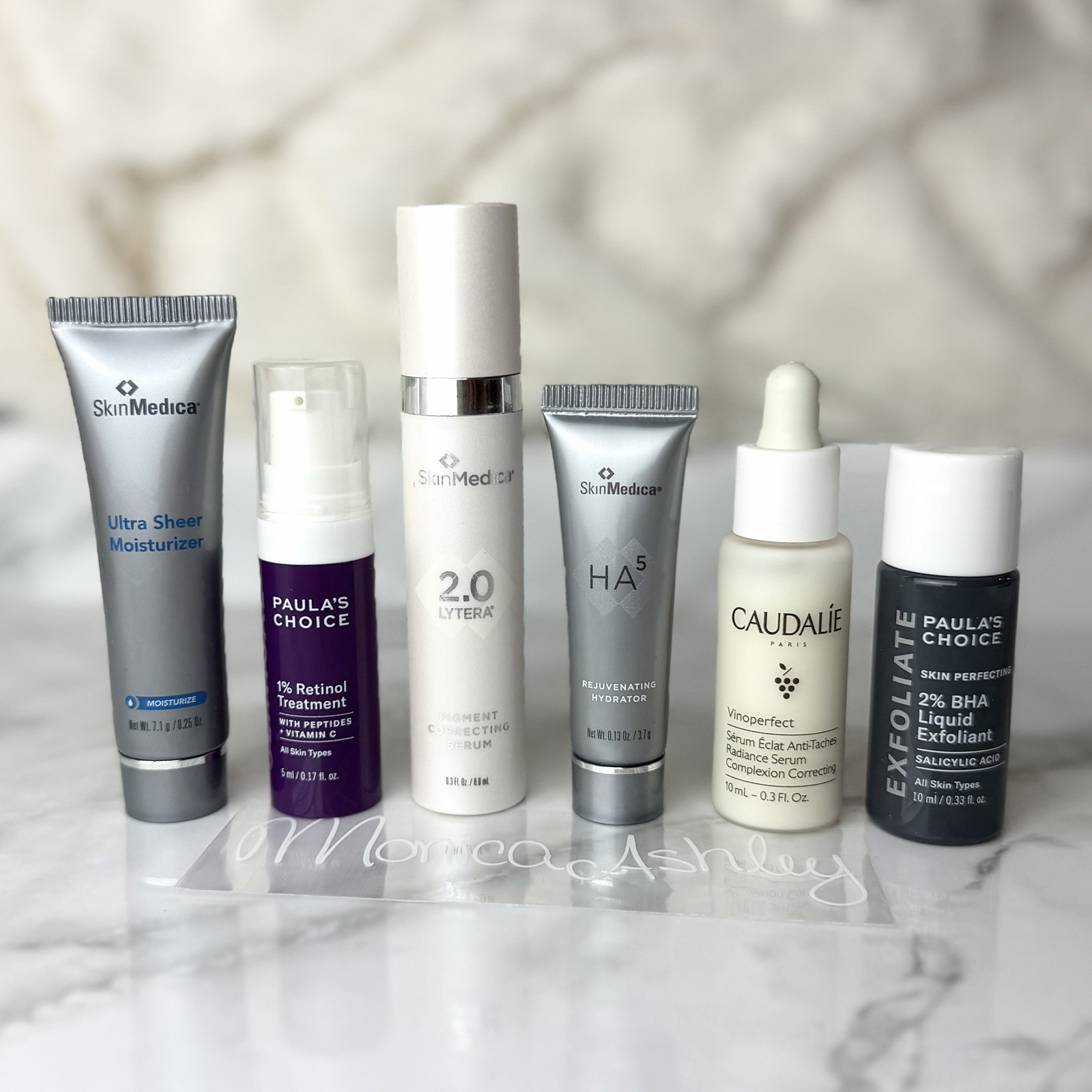 Premium Skincare Mini Set Retinol BHA Serum Moisturizer Hydrator Brightening NEW