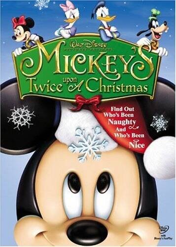 Mickey\'s Twice Upon a Christmas - DVD - VERY GOOD