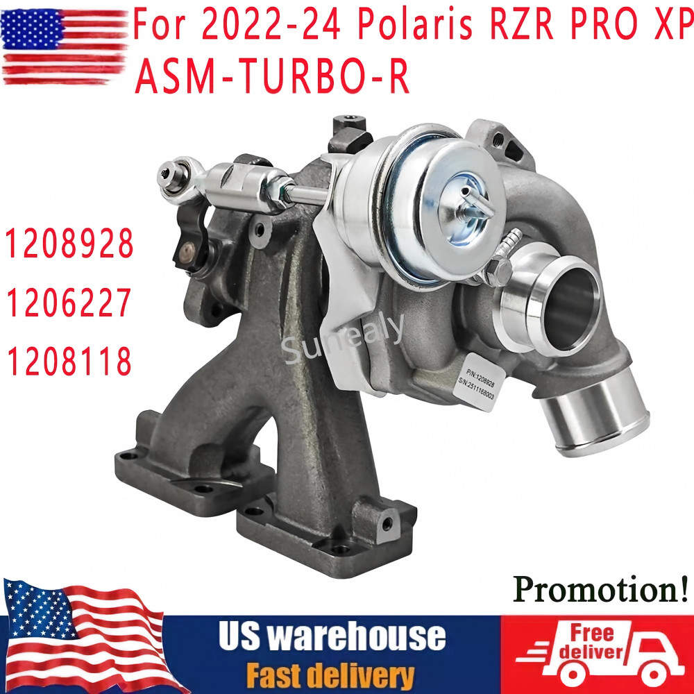 Turbocharger For 2022-24 Polaris RZR PRO XP ASM-TURBO-R 1208928 1206227 1208118