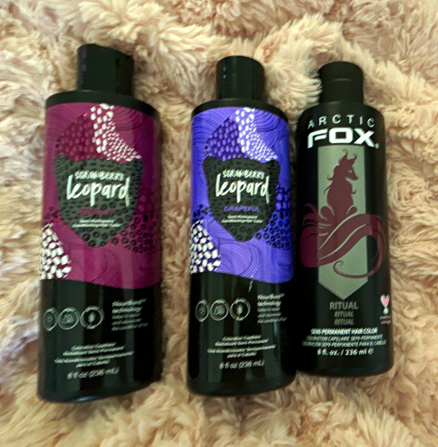 Arctic Fox Vegan Cruelty-Free Semi-Permanent Cream Hair Dye Purple 8 fl oz (3) Arctic Fox Vegan Cruelty-Free Semi-Permanent Cream Hair Dye Purple 8 fl oz (3)