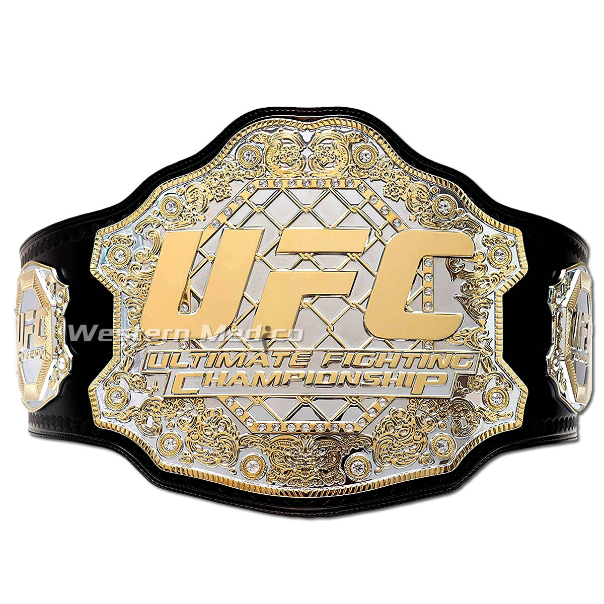 NEW UFC CLASSIC ULTIMATE FIGHTING CHAMPIONSHIP REPLICA TITLE BELT 4MM ZINC BRASS