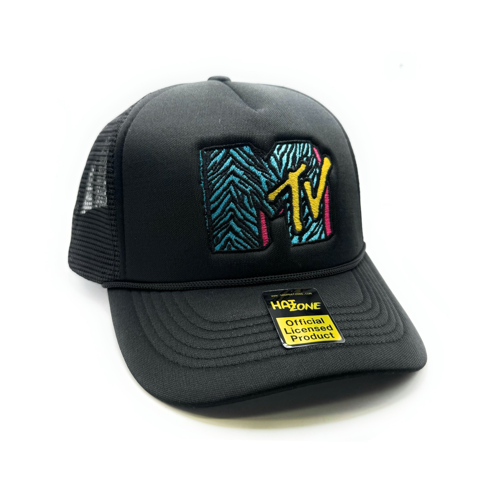 Zombie MTV Mesh Trucker Snapback (Black) Zombie MTV Mesh Trucker Snapback (Black)