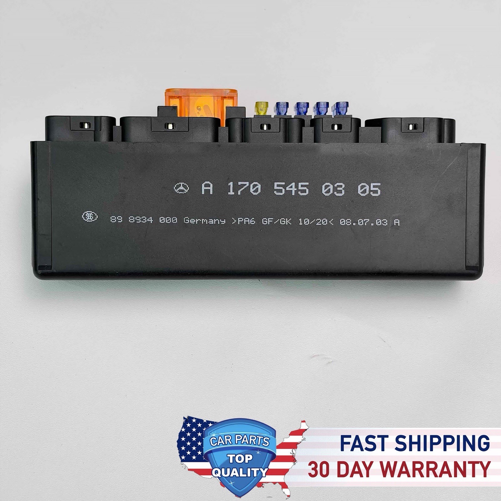97-04 Mercedes SLK R170 04-08 Chrysler Crossfire Fuse Relay Block A1705450305 97-04 Mercedes SLK R170 04-08 Chrysler Crossfire Fuse Relay Block A1705450305