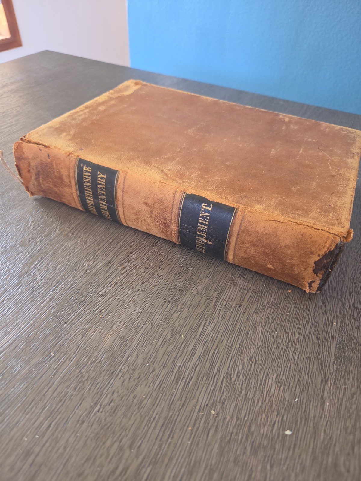 Antique 1858 Vintage Comprehensive Commentary Supplement Antique 1858 Vintage Comprehensive Commentary Supplement