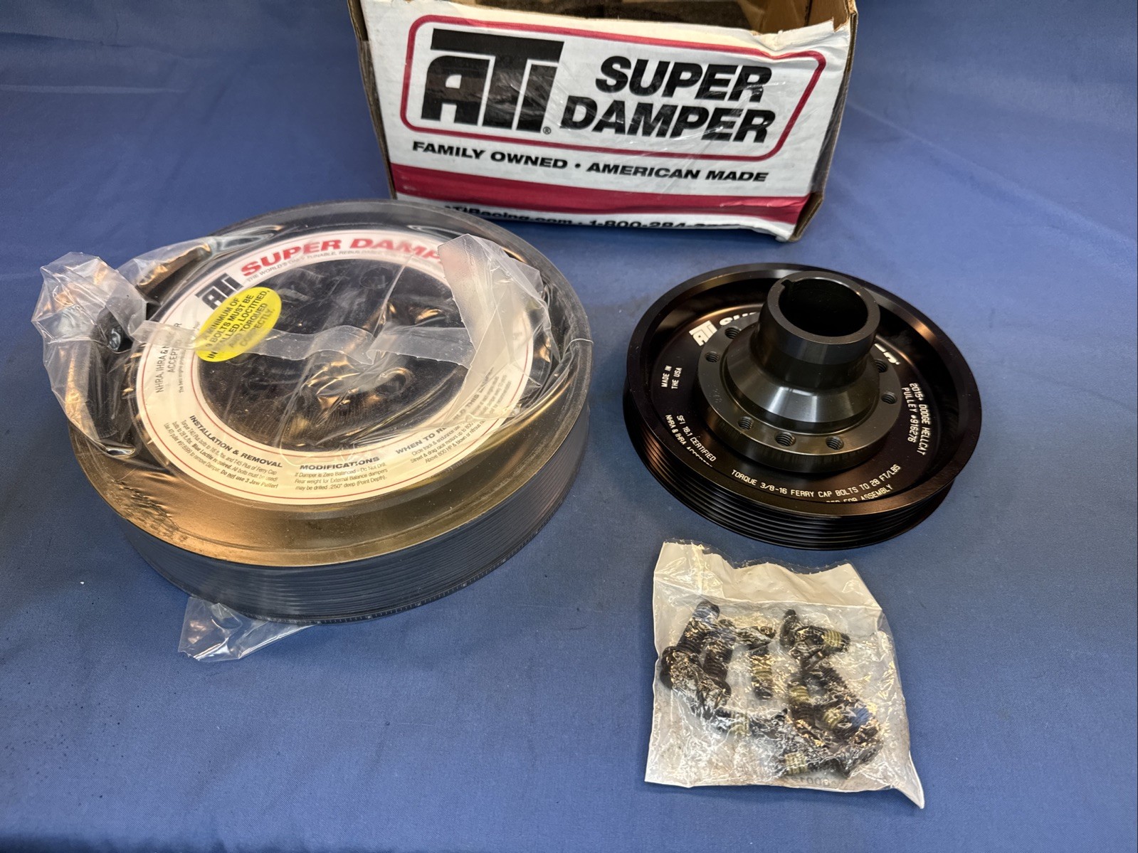 ATI Performance 918485 Harmonic Balancer Super Damper Serpentine Series