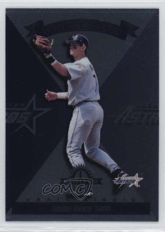 1997 Donruss Limited Double Team Craig Biggio Bobby Abreu #144 HOF 0q5