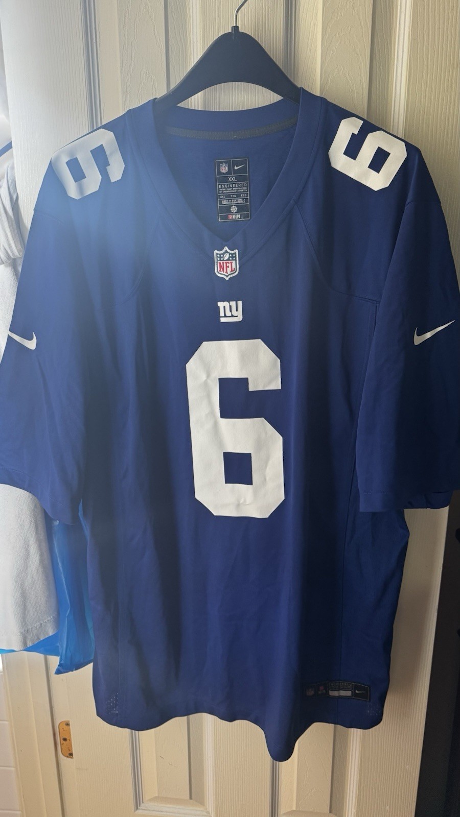 Nike New York Giants Jaxson Dart #6 Royal Blue  Jersey Men\'s  2XL