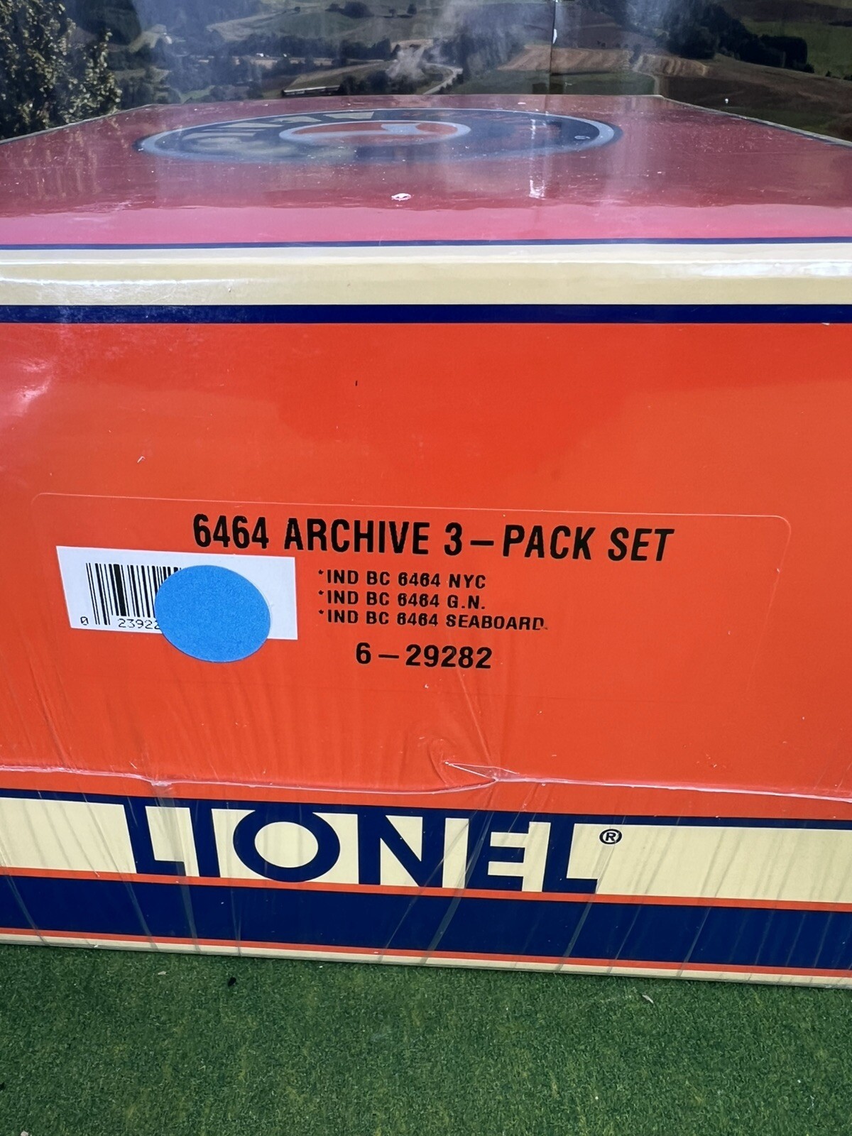 LIONEL 6-29282 6464 BOXCAR ARCHIVE SET 29283 29284 29285 NYC GN SEABOARD SEALED