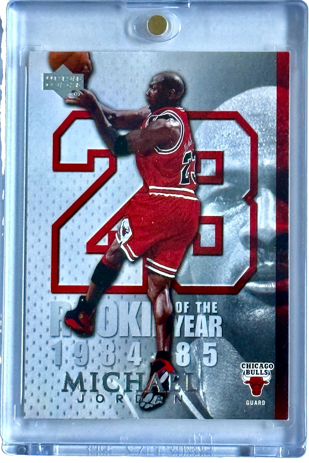 Michael Jordan - Bulls - 2005-06 Upper Deck #MJ14 - 1984-85 Rookie of The Year