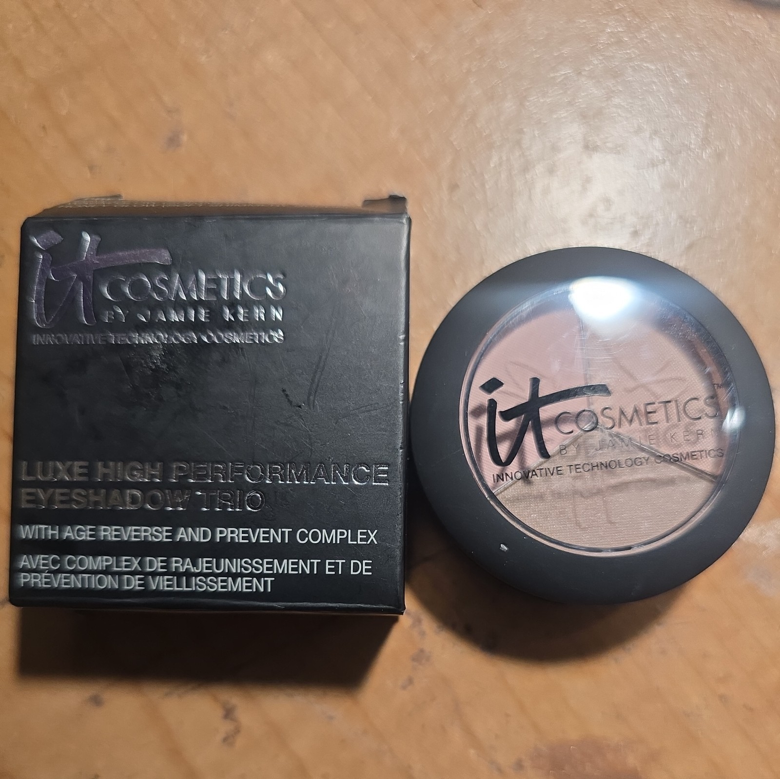 IT Cosmetics Pretty In Nudes Eyeshadow Trio NEW IN BOX NIB Rare Discontinued