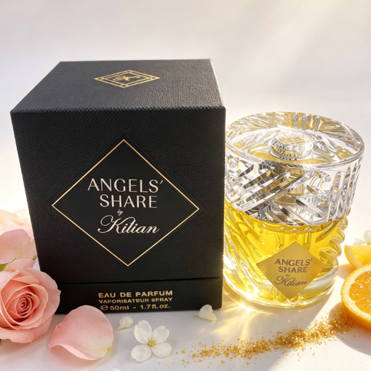 Kilian Angels\' Share EDP 1.7 oz/50ml Unisex Eau de Parfum Spray New Sealed Box Kilian Angels\' Share EDP 1.7 oz/50ml Unisex Eau de Parfum Spray New Sealed Box