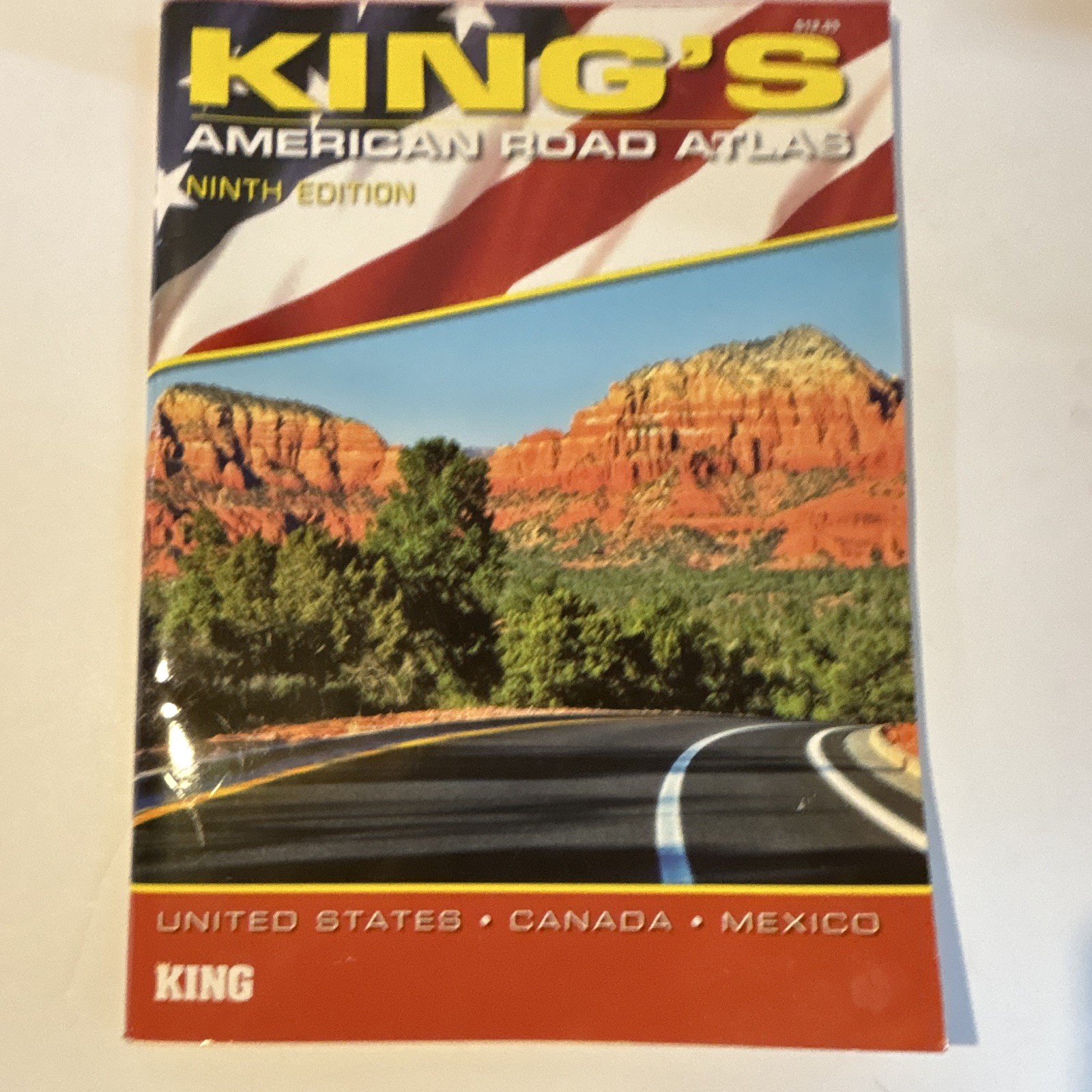 King King's American Road Atlas Ninth Edition 2011 US Canada Mexico