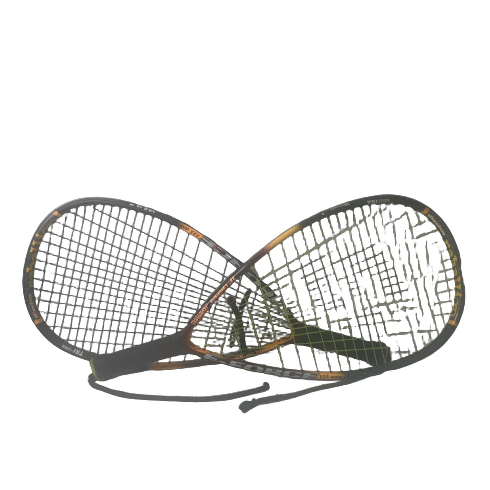 2 E-Force Rebellion Racquetball Rackets Pair 225g 150 Swing Weight Titanium 2 E-Force Rebellion Racquetball Rackets Pair 225g 150 Swing Weight Titanium
