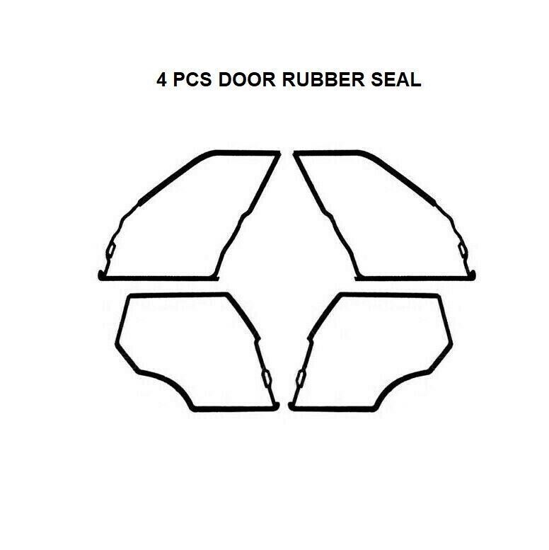 Door Seals Weatherstrip Inner DOOR Seal Gaskets for BMW E39 5 SERIES 520 530 525