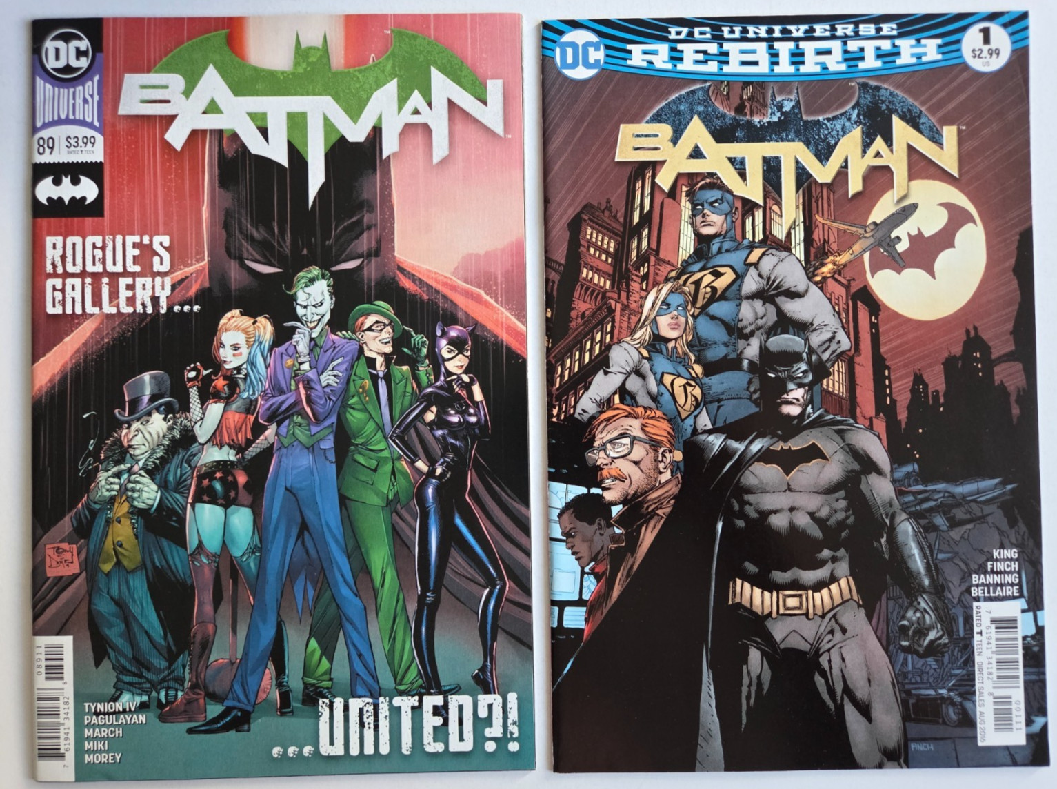 BATMAN #1-100 (2016) DC REBIRTH 1ST PUNCHLINE 1ST DESIGNER COMPLETE RUN+BONUS BATMAN #1-100 (2016) DC REBIRTH 1ST PUNCHLINE 1ST DESIGNER COMPLETE RUN+BONUS