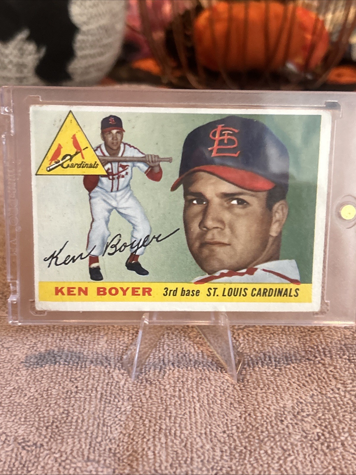 1955 Topps - Ken Boyer #125 (RC)
