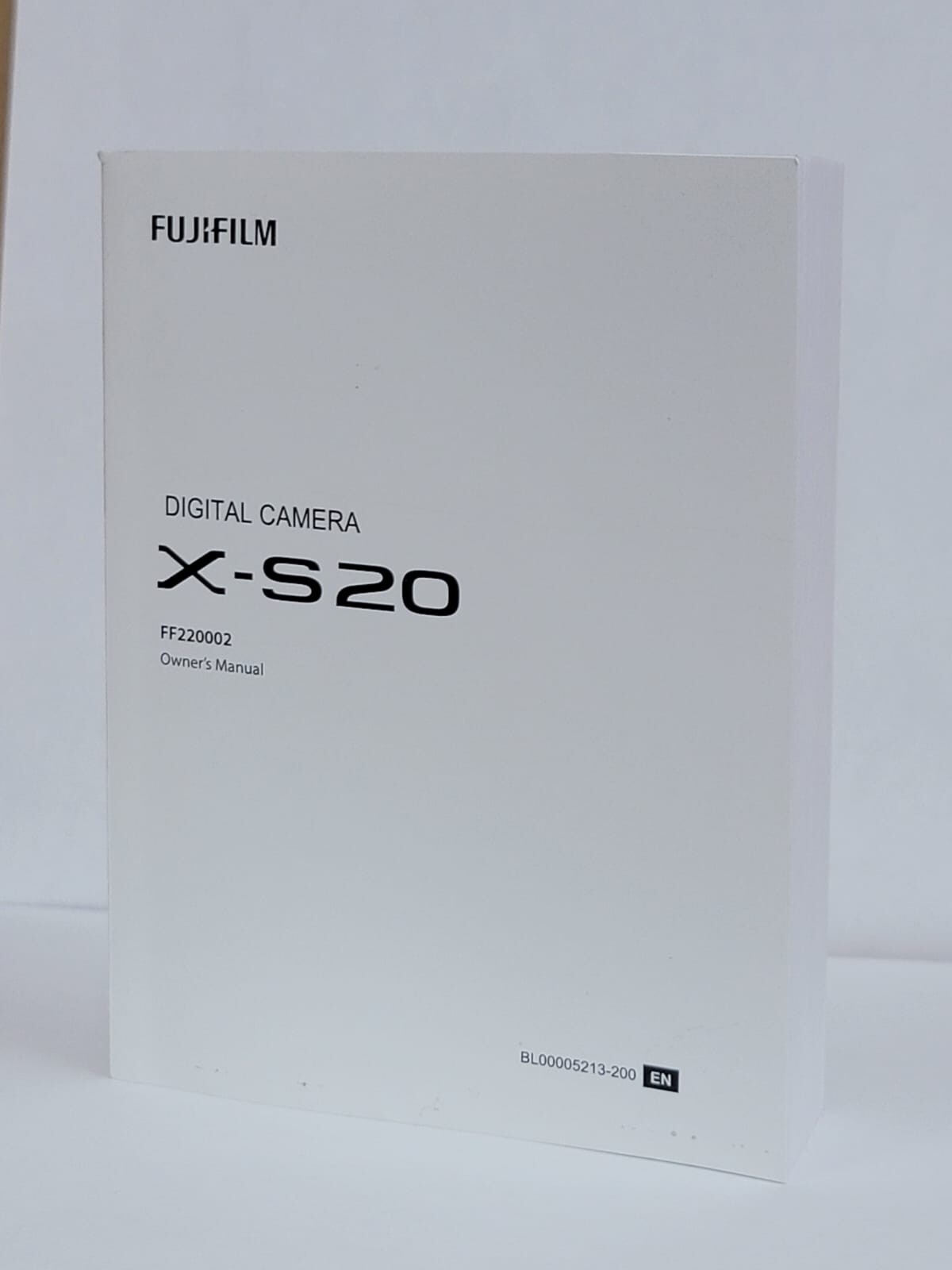 Fujifilm X-S20 Instruction Owners Manual X-S20 Book NEW