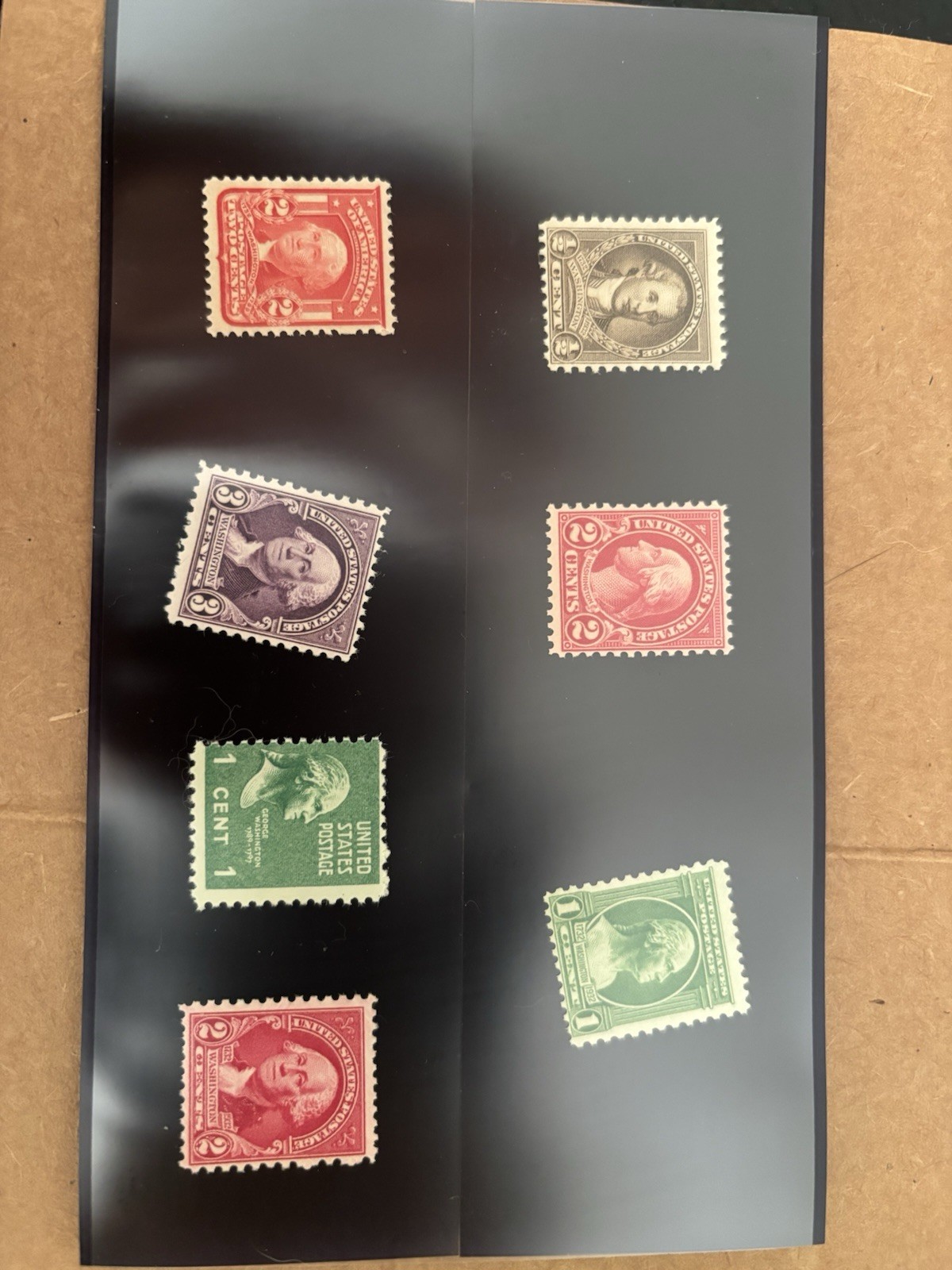 VERY RARE USA George Washington Stamps MNHOG Lot VERY RARE USA George Washington Stamps MNHOG Lot