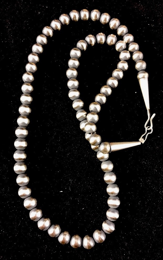 Southwestern 5mm Sterling Silver Pearls 20\