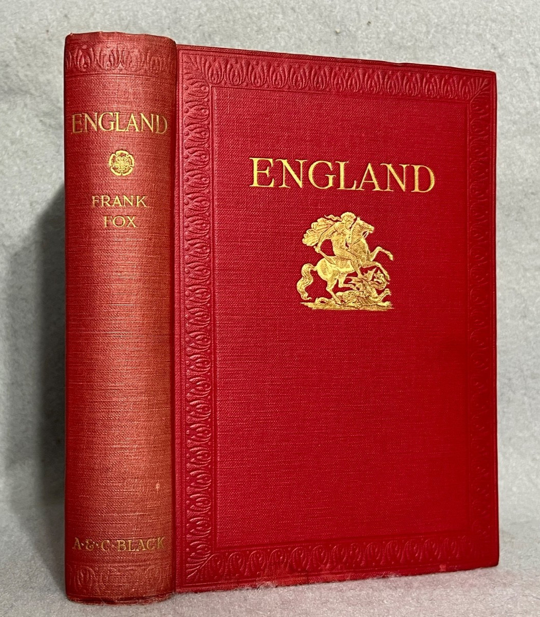 Antique A&C Black Book England English History Ancient Modern Frank Fox 1914