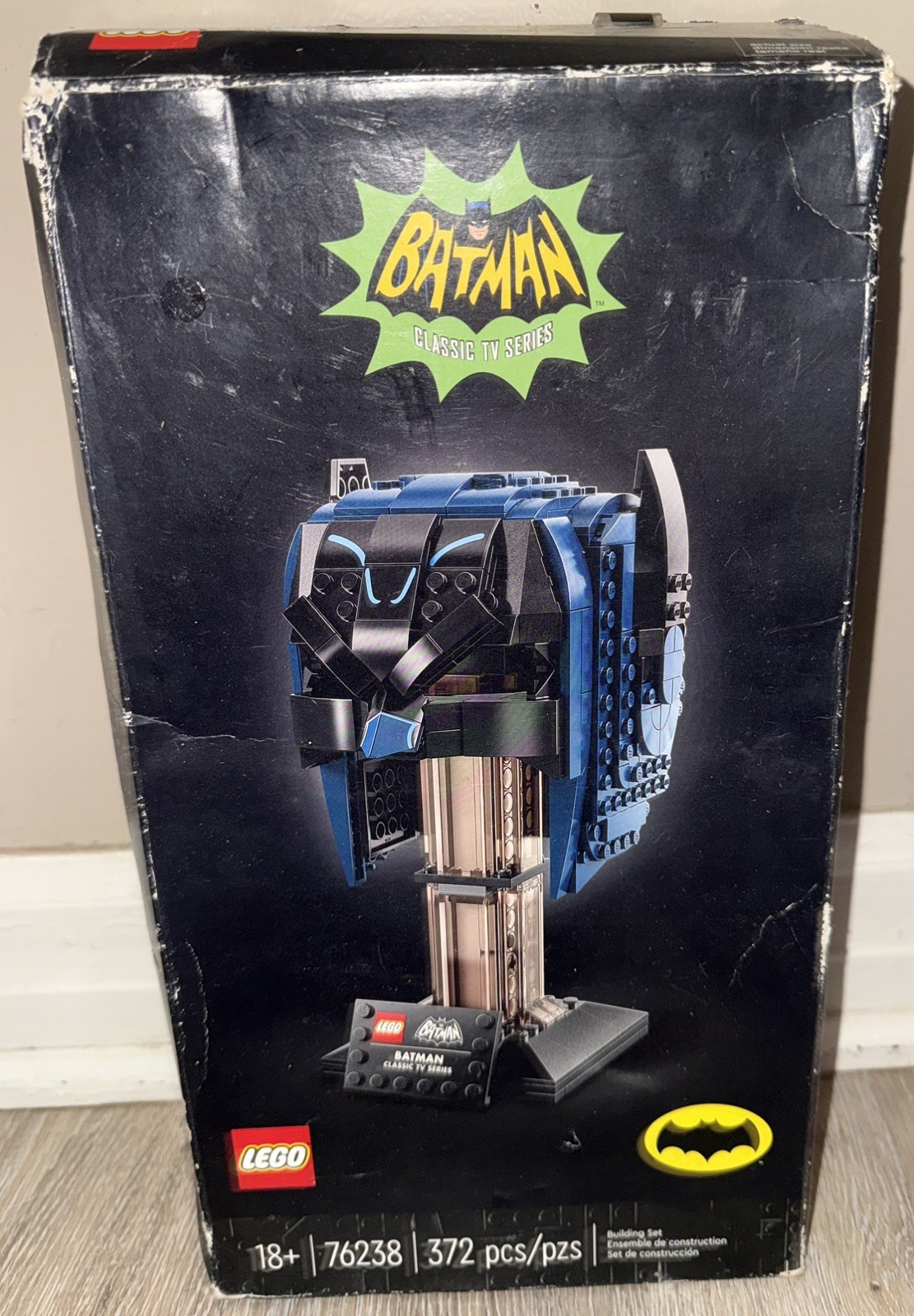LEGO Super Heroes: Classic TV Series Batman Cowl (76238) - New - Open Box READ