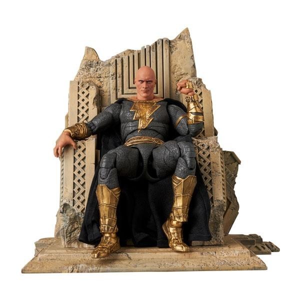 MAFEX No.286 BLACK ADAM Gold Suit Action Figure Medicom Toy From Japan NEW