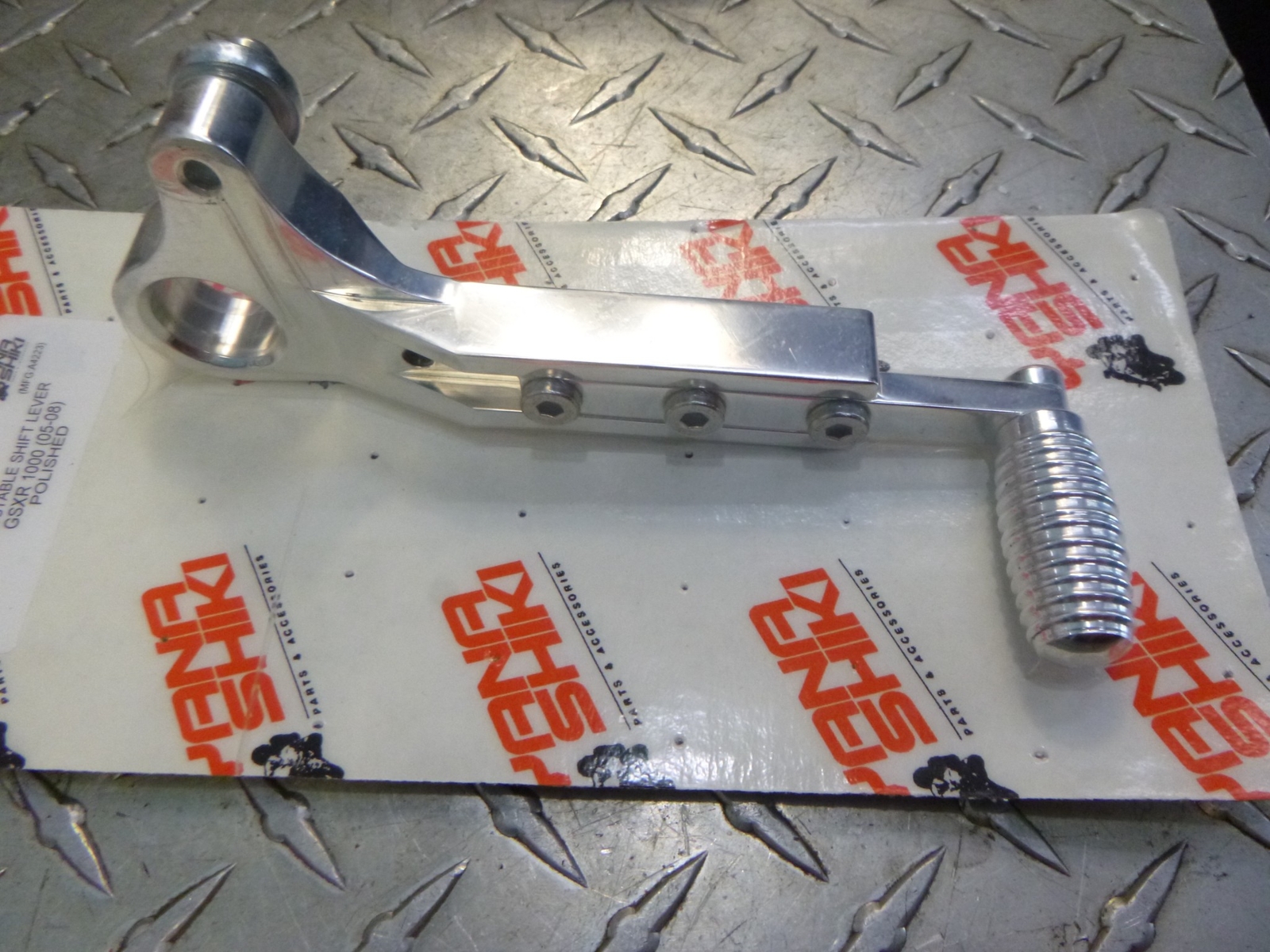 Adjustable Shifter Pedal 05 - 08 Suzuki GSXR 1000 CNC Chrome Billet NEW USA