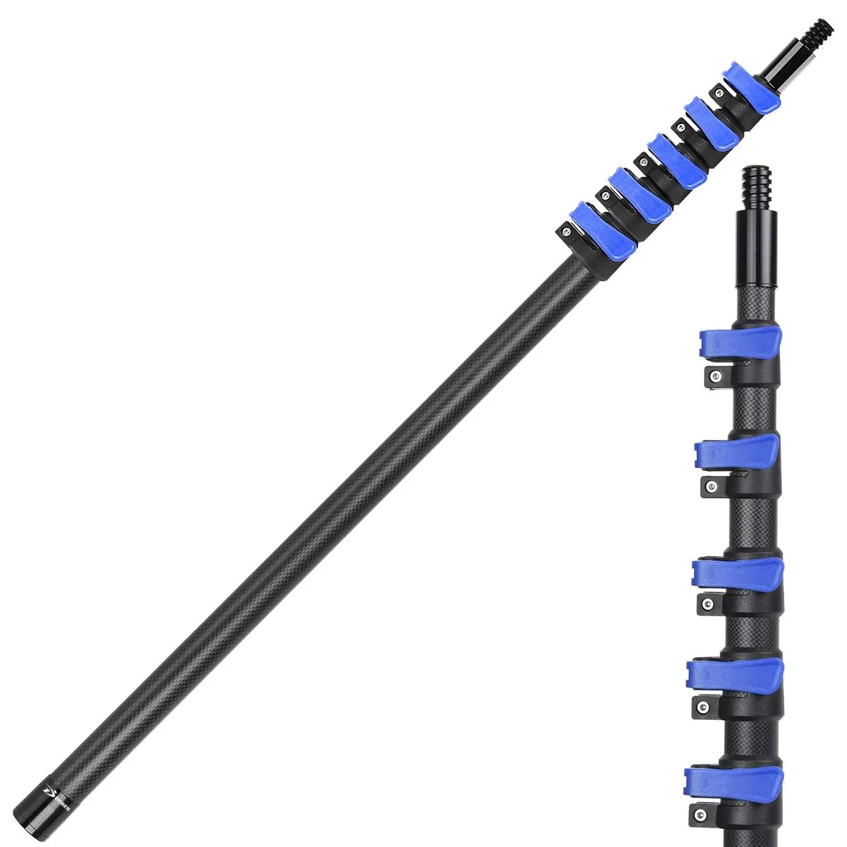Doben Carbon Fiber 4.7-24FT Telescoping Extension Pole Paint Roller