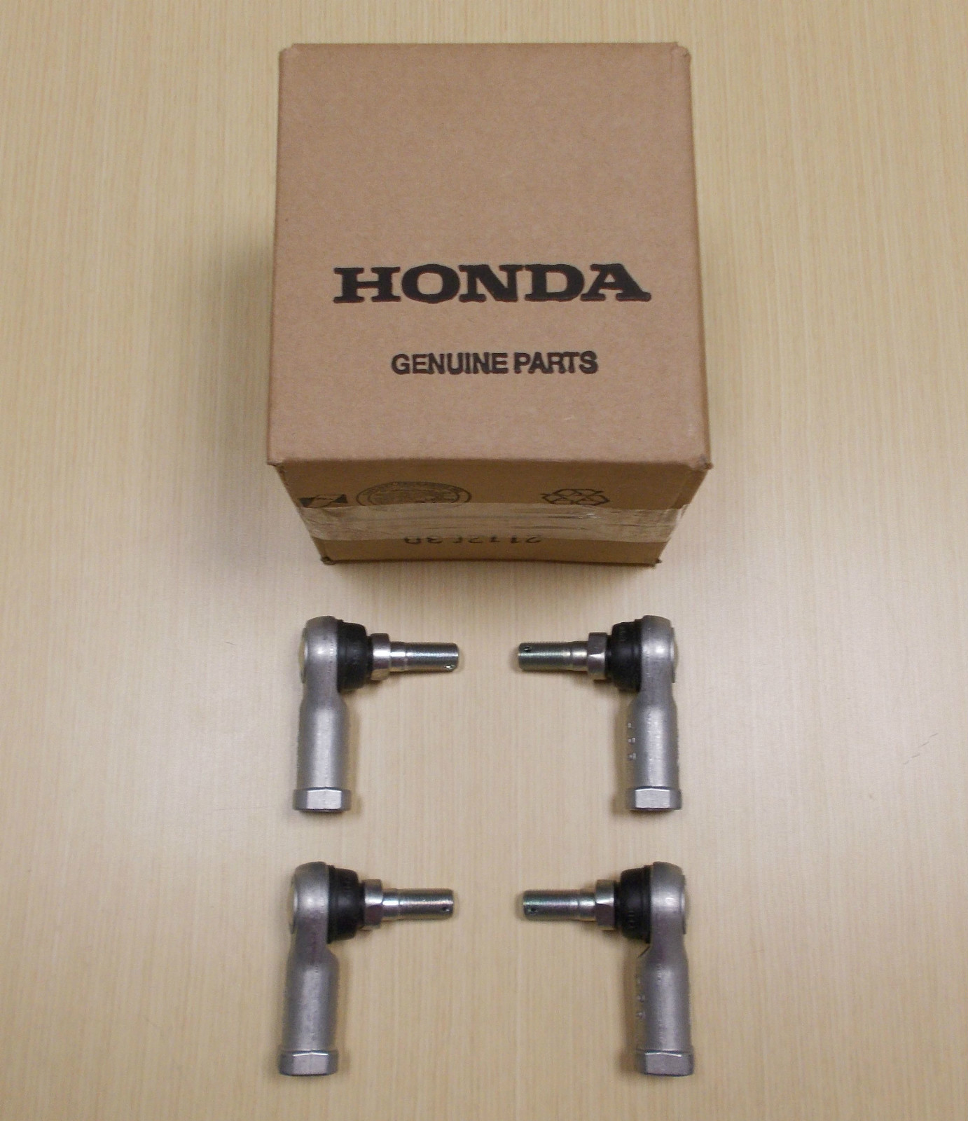 New 1988-2000 Honda TRX 300 TRX300 TRX300FW ATV OE Set of 4 Tie Rod Ends