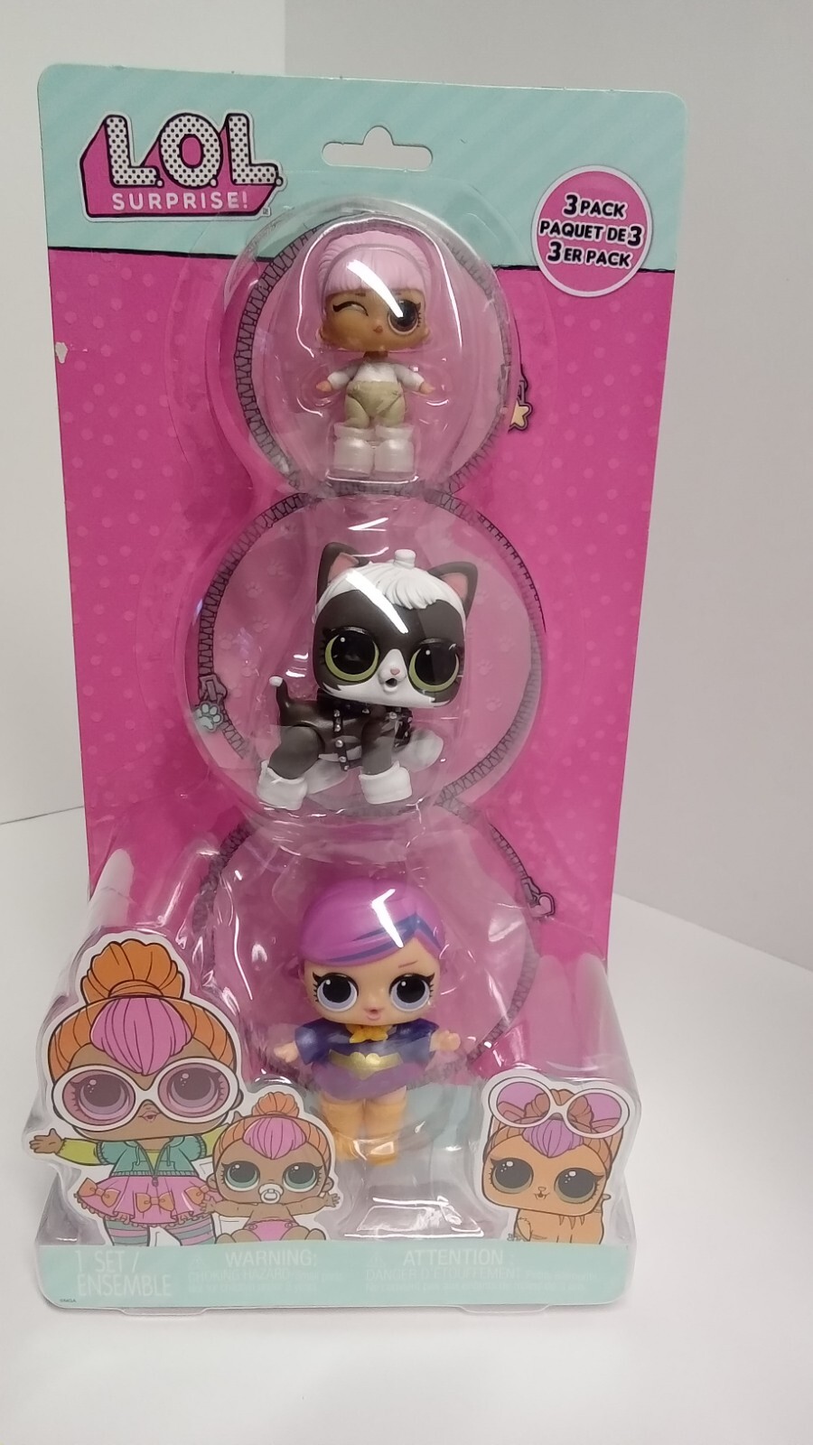 L O L surprise 3 pack 