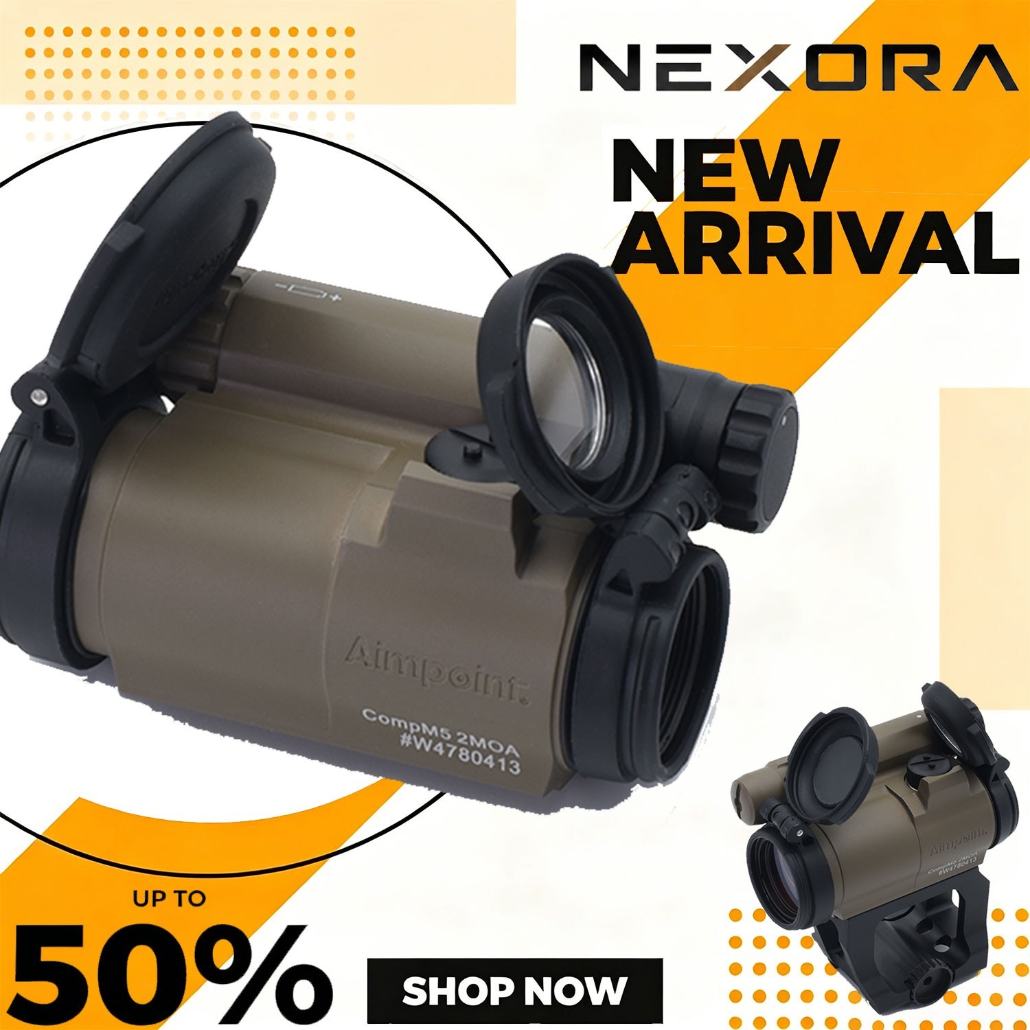 EvolutionGear: CompM5 Red Dot Reflex Sight w/ LEAP01 1.93\