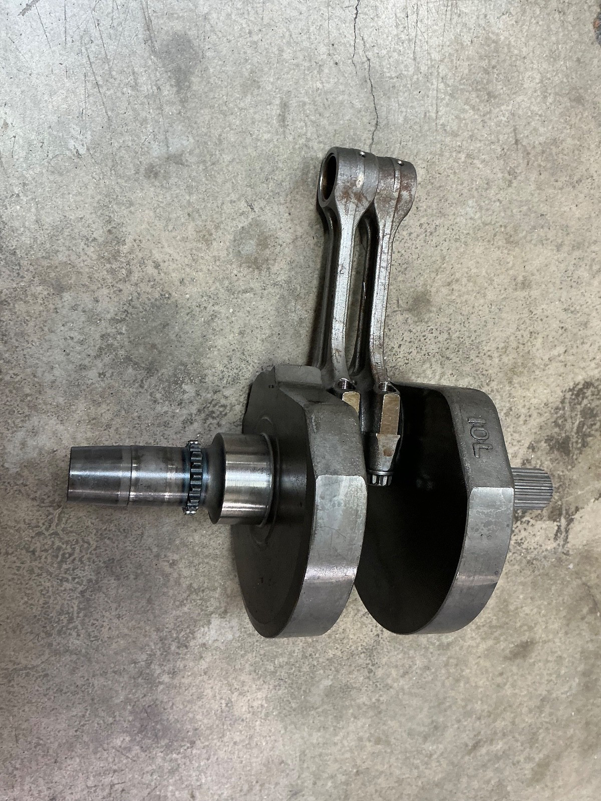 06 Suzuki SV650 Crankshaft Crank Shaft