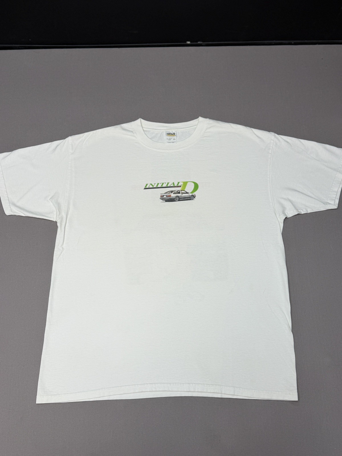 Grail Vintage Initial D Y2K Anime Drift Toyota AE36 Trueno t shirt sz XL Grail Vintage Initial D Y2K Anime Drift Toyota AE36 Trueno t shirt sz XL
