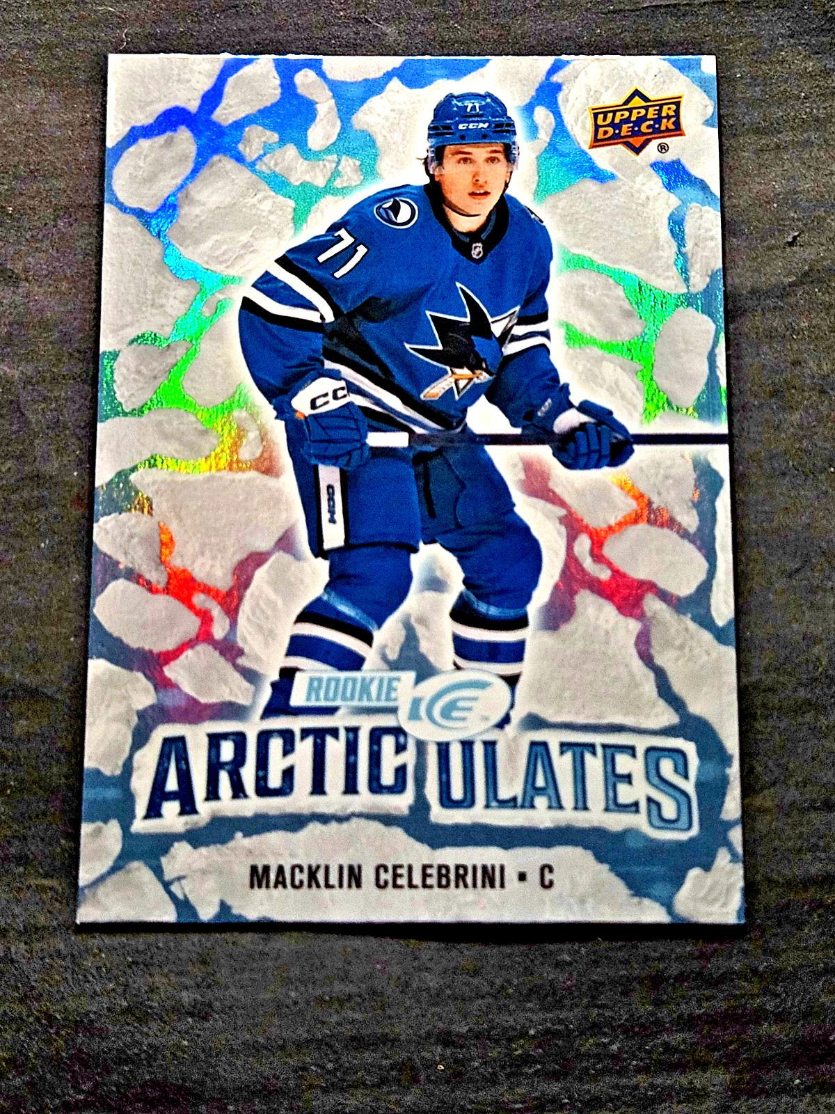2024-25 Upper Deck Ice Articulates Macklin Celebrini Rookie #AT-61 💦💦💦 2024-25 Upper Deck Ice Articulates Macklin Celebrini Rookie #AT-61 💦💦💦